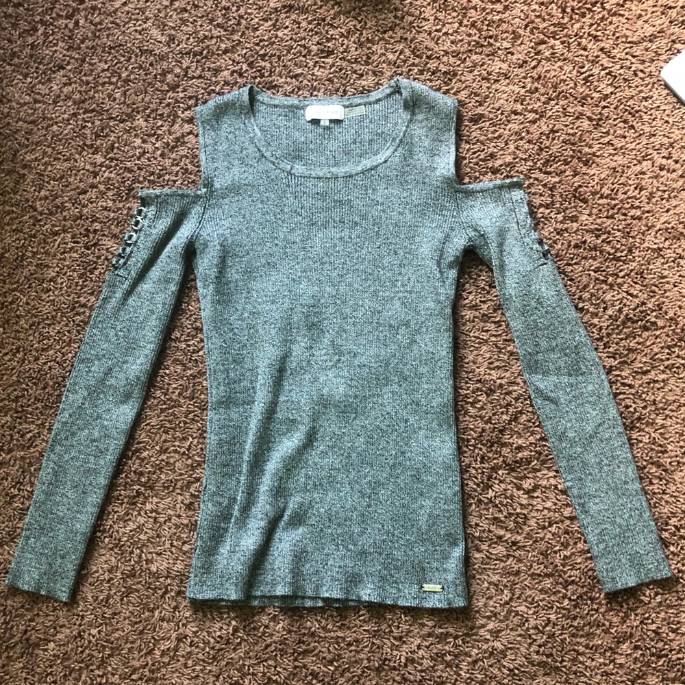 Calvin Klein cold shoulder top NWOT